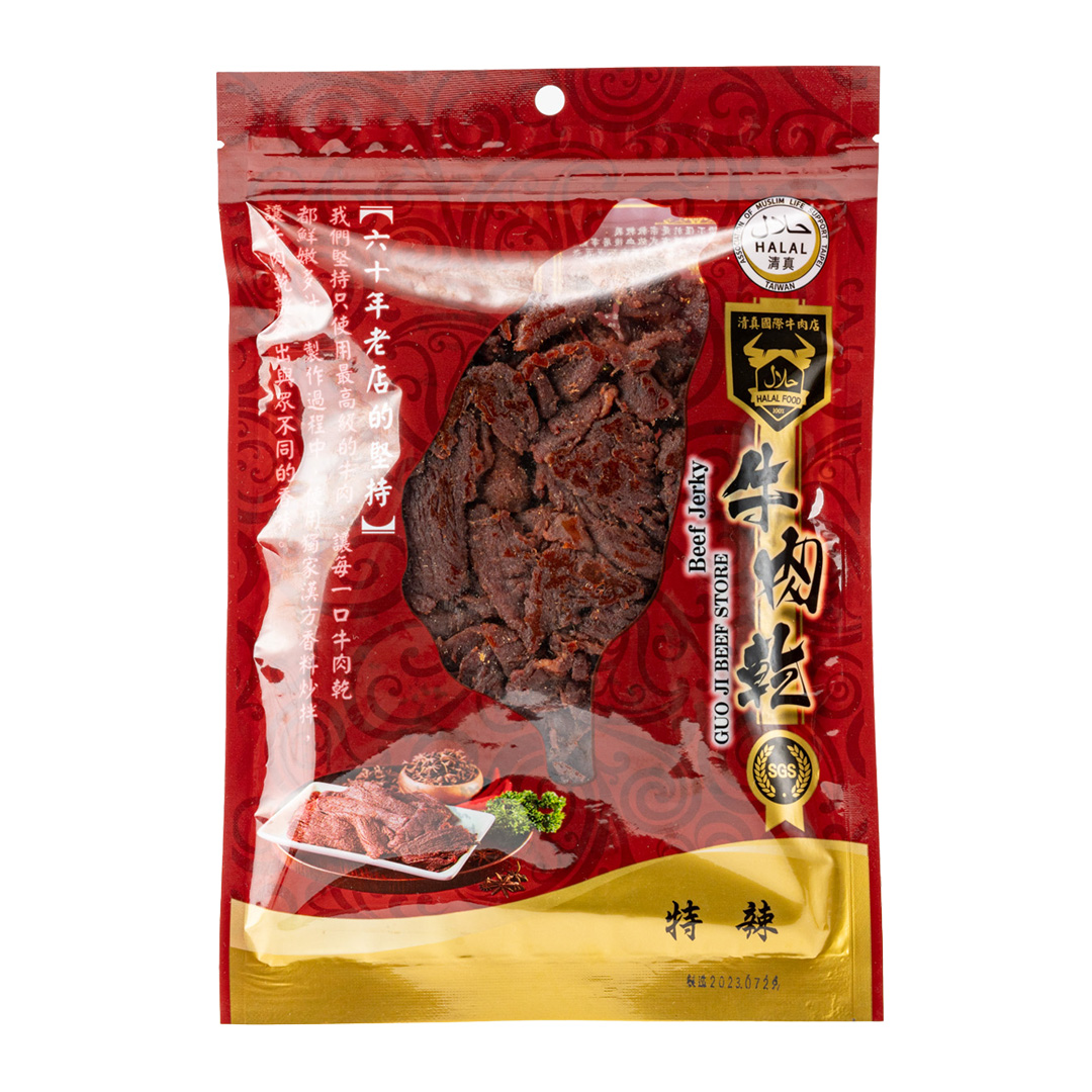 【國際牛肉店】HALAL 清真認證牛肉乾 - 特辣（180g）