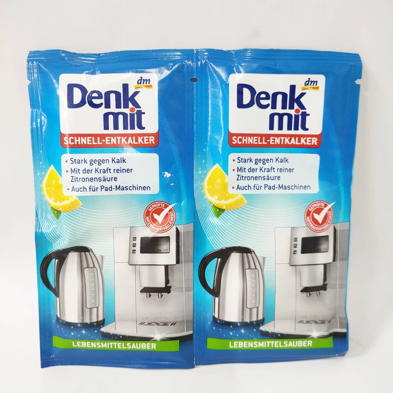 【德國 Denkmit】天然檸檬酸除水垢咖啡垢清潔粉