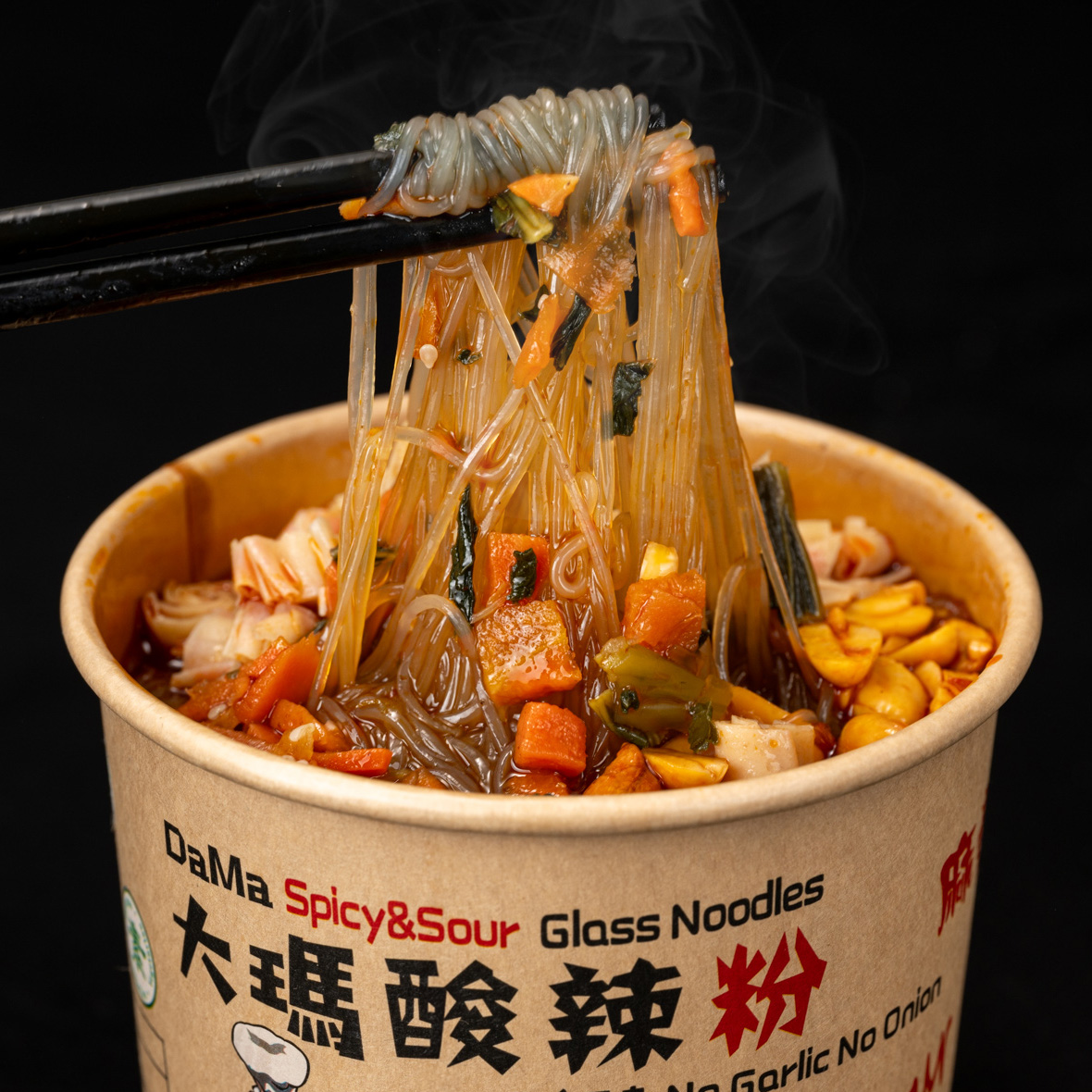 【大瑪南洋蔬食】低卡純素酸辣粉（6 入）