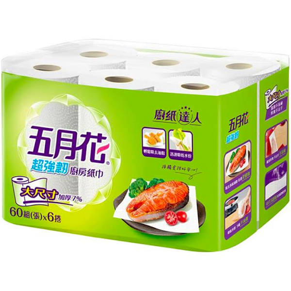 五月花 廚房紙巾 超強韌 整箱 吸水 吸油