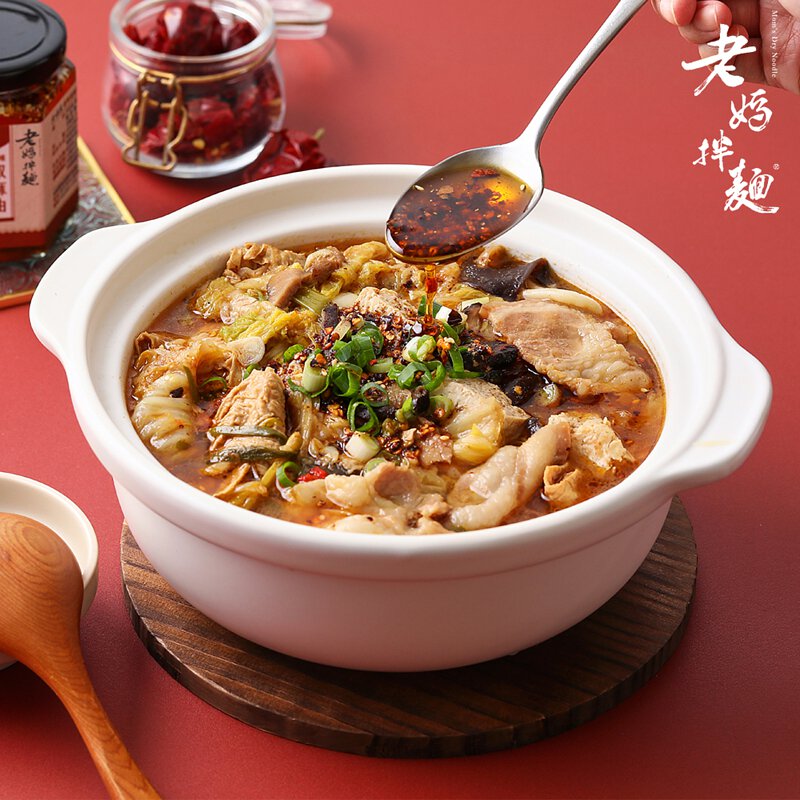 【老媽拌麵】香辣椒麻油（160g / 罐）