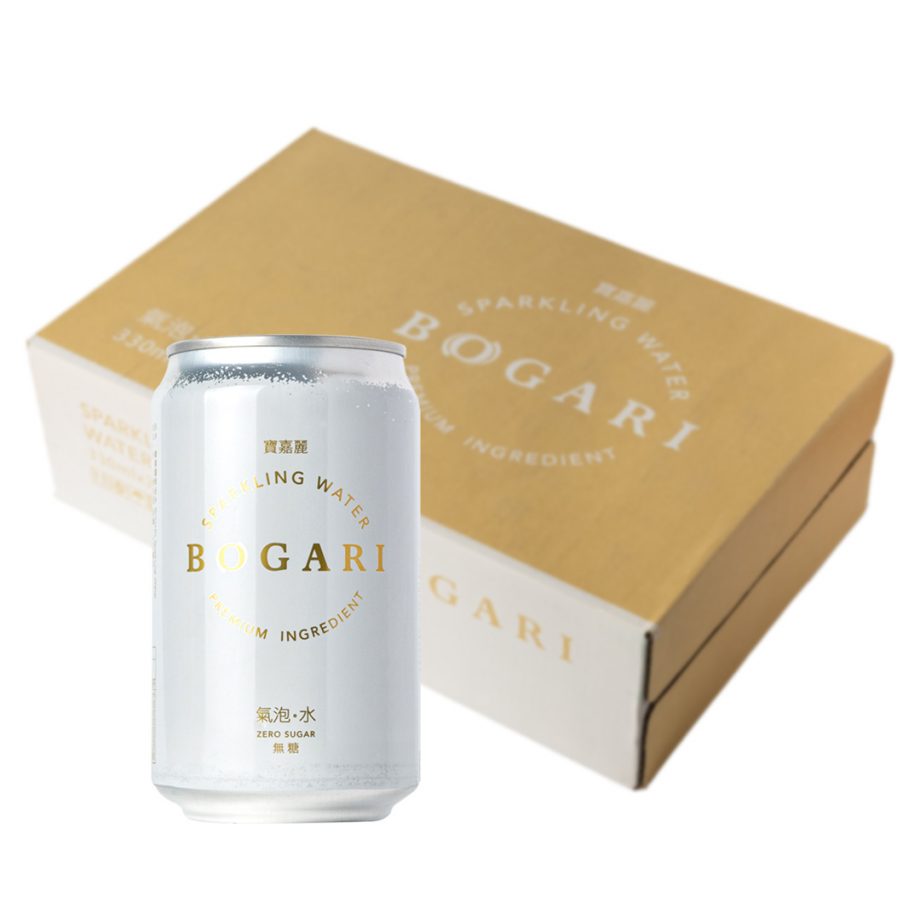 【開元食品】BOGARI 寶嘉麗氣泡水（330ml × 24 入）