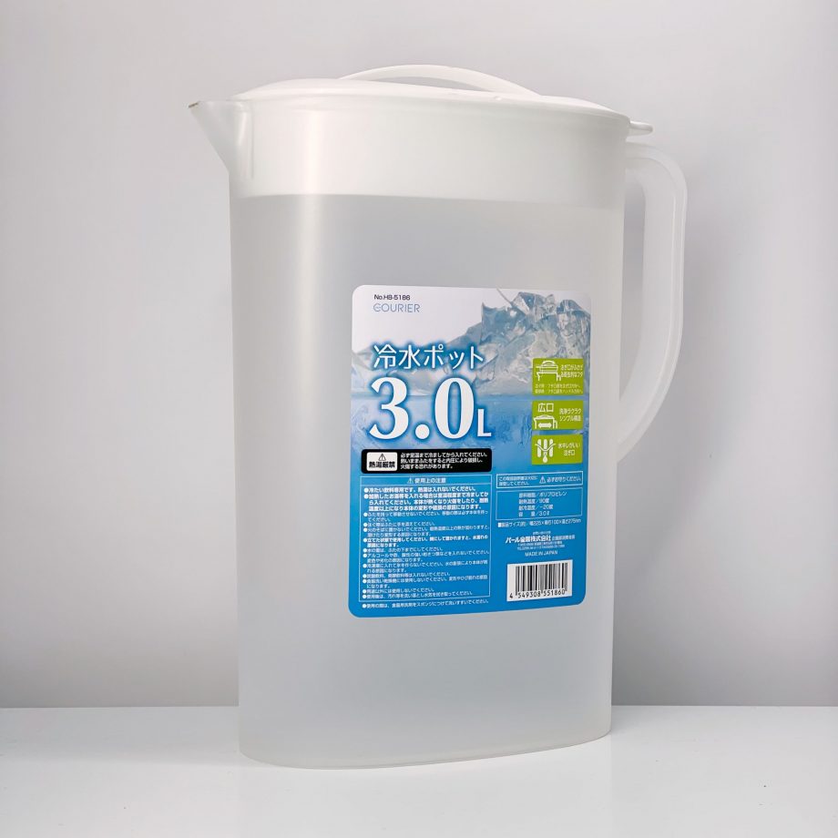 【日本製 Pearl】冷水壺（3L）