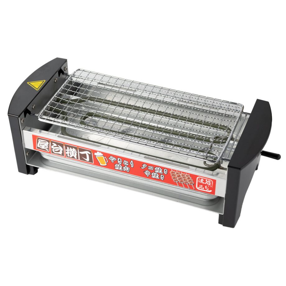 【屋台橫丁】桌上型電烤爐 MYT-800 烤肉機（烤雞肉串 / 章魚燒）