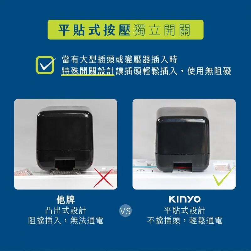 【KINYO】4 開 3 插 PD + USB 安全快充 9 呎延長線