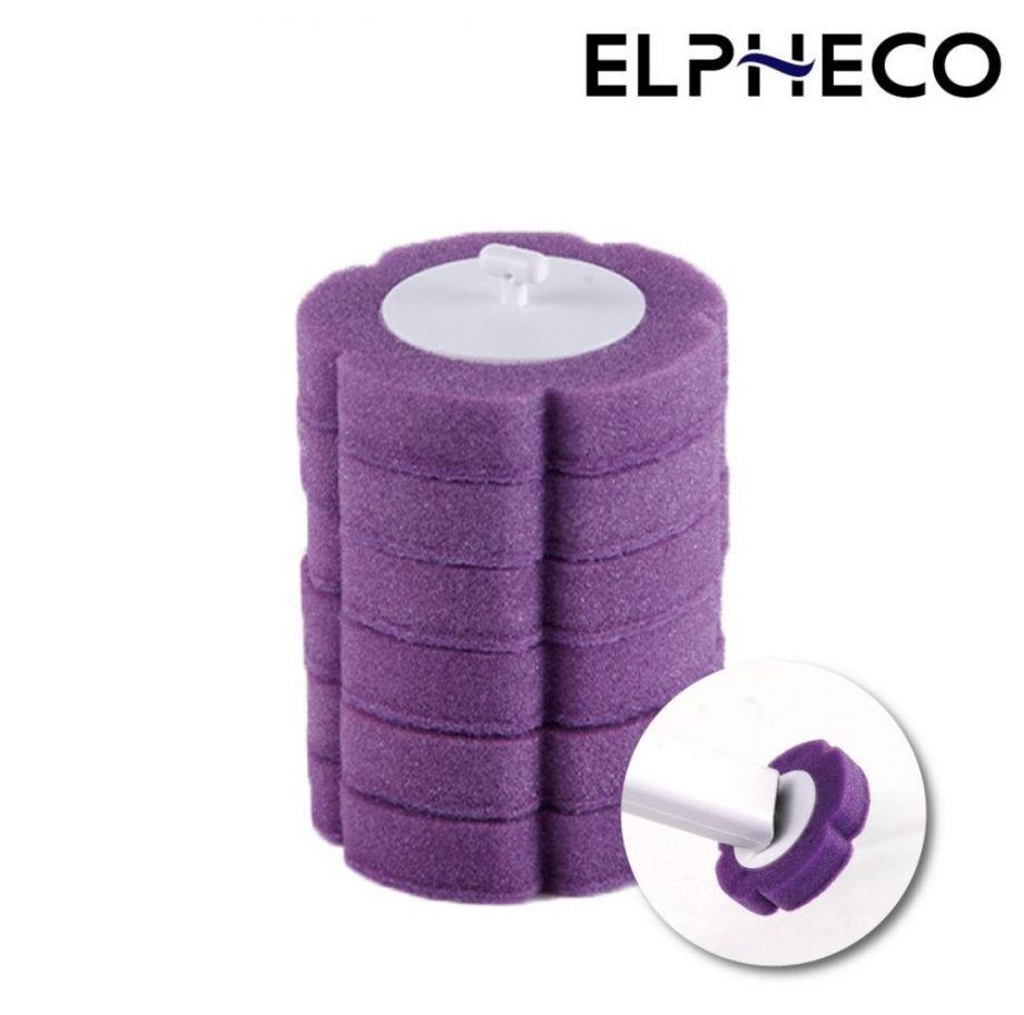 【美國 ELPHECO】不鏽鋼拋棄式馬桶刷 - 刷頭補充包