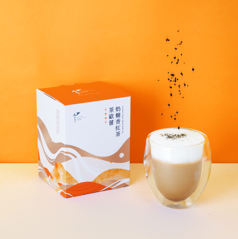 【發現茶】奶糖香紅茶茶歐蕾（8 入 / 盒）