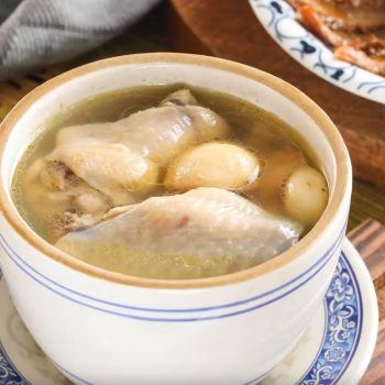 【牛肉麵・雞湯】元盅雞湯 - 蒜頭（400g × 6 包）