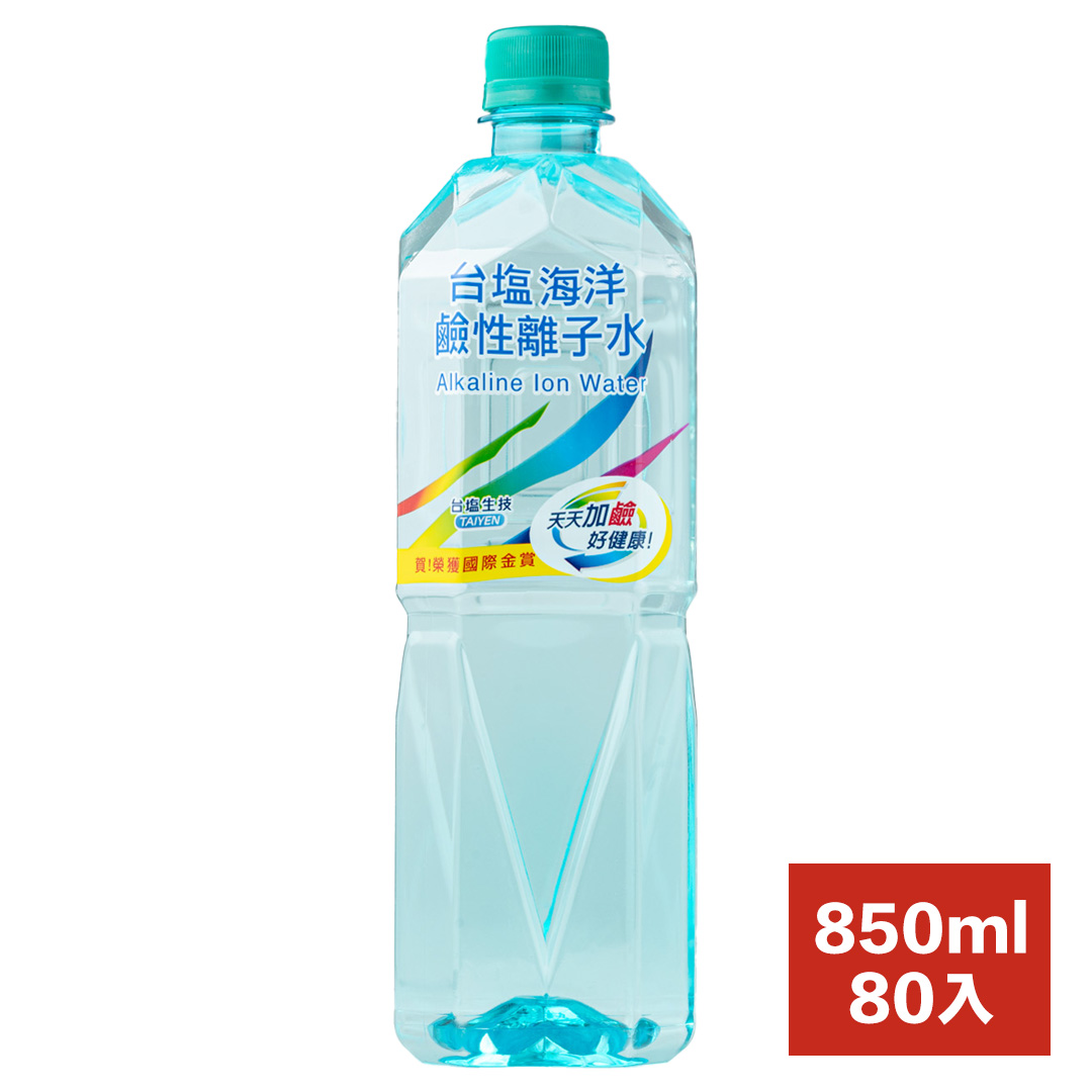【台塩生技】台鹽海洋鹼性離子水（850ml × 20 入 × 4 箱 / 組）