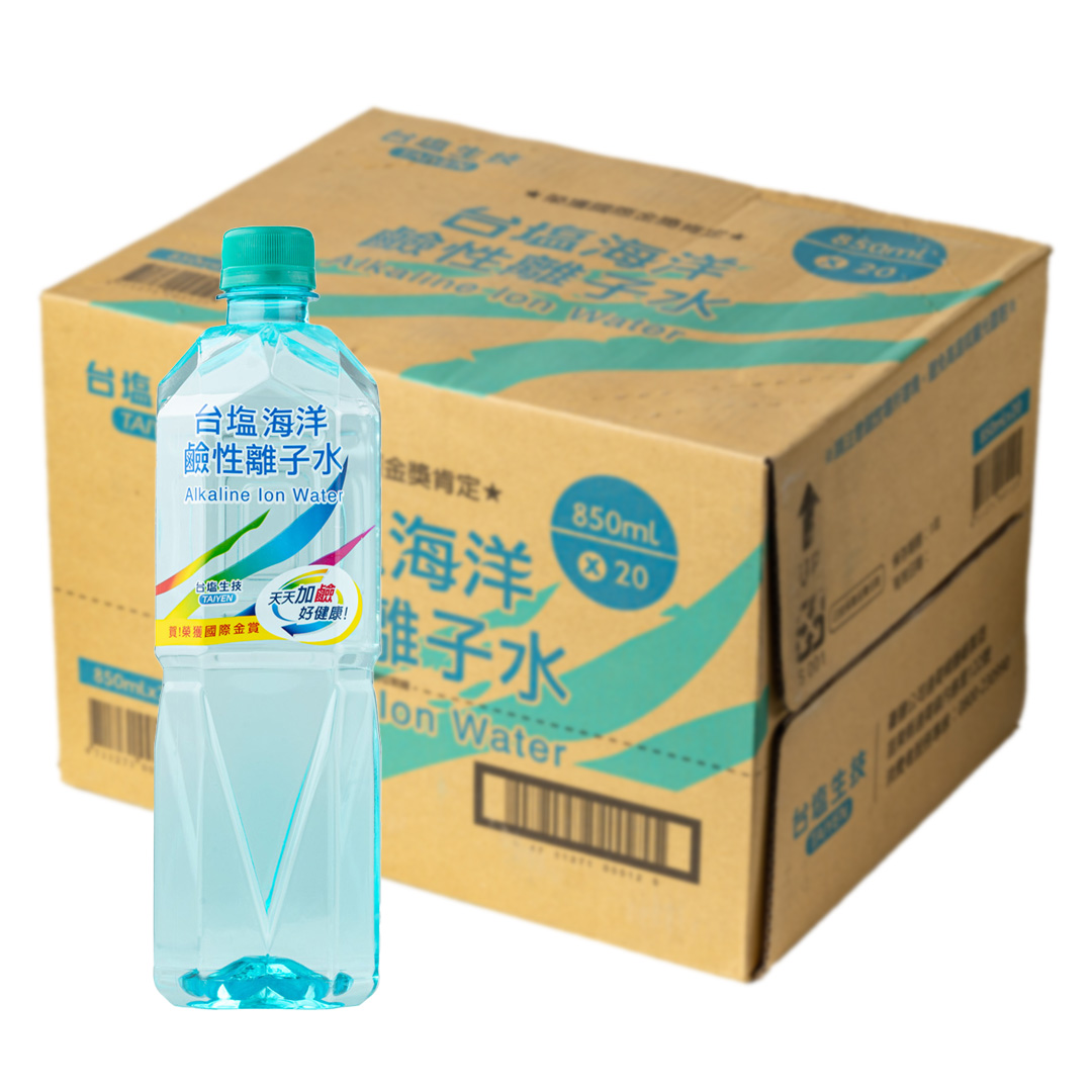 【台塩生技】台鹽海洋鹼性離子水（850ml × 20 入 / 箱）