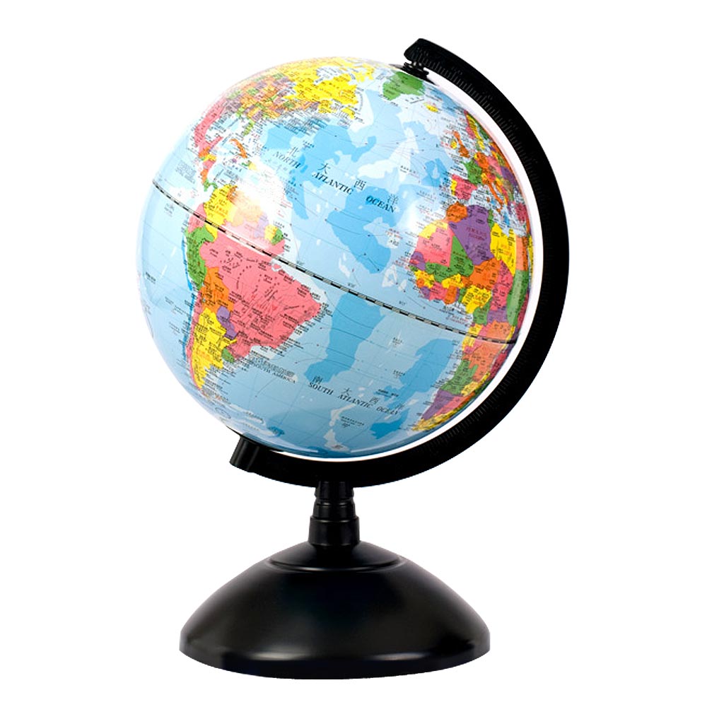 【SkyGlobe】8 吋發光塑膠底座地球儀