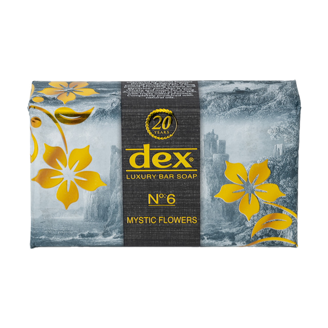 【土耳其 DEX】香水皂 2 入組（橄欖 / 芙蓉花 / 廣藿香草 / 佛手柑綠葉 / 玫瑰小蒼蘭 / 廣藿綠橡苔）