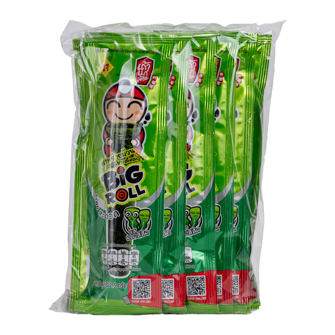 【小老板】泰國海苔棒棒捲 - 原味（12 根 × 15 包 / 箱）