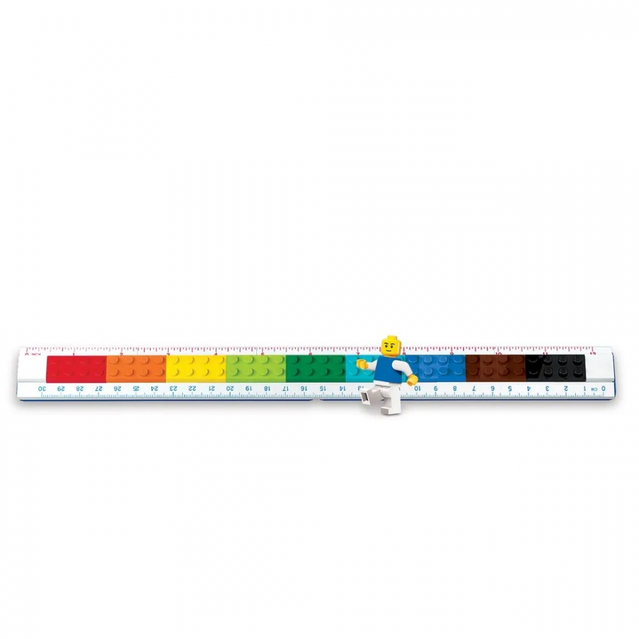 image LEGO 樂高創意組裝文具尺(15-30 公分,附人偶)