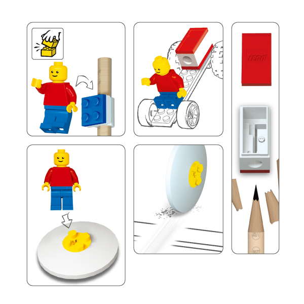image LEGO 積木文具組 B