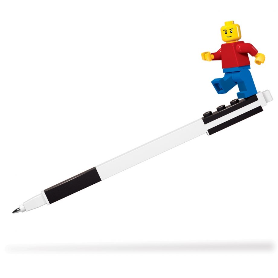 image LEGO 樂高積木原子筆(黑色,附人偶)