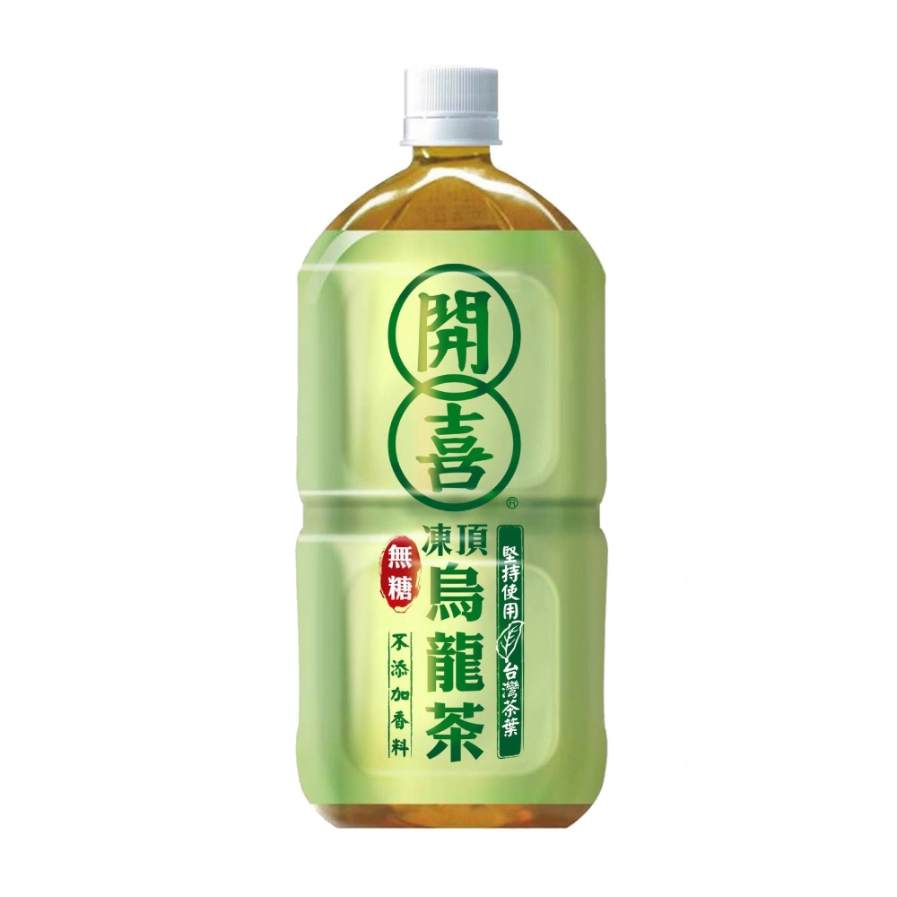 【開喜】凍頂烏龍茶 - 無糖（1000ml × 12 入 / 箱）
