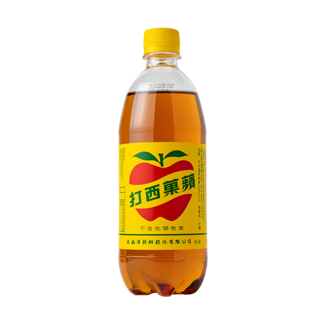 【大西洋】蘋果西打（600ml × 24 入 / 箱）