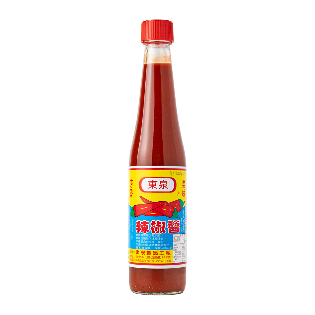 【東泉】辣椒醬（420ml / 瓶）