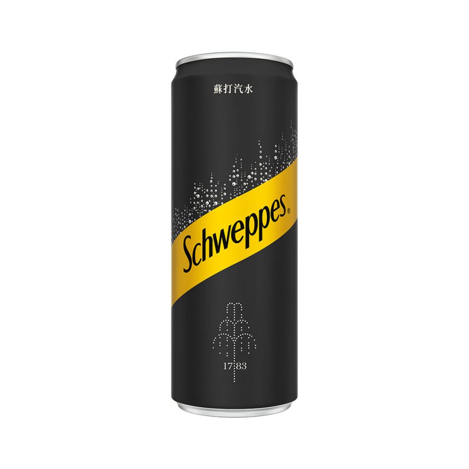 2【Schweppes 舒味思】蘇打汽水 - 隨行罐(330ml × 24 入 / 箱) 【Schweppes 舒味思】蘇打汽水 - 隨行罐(330ml × 24 入 / 箱)