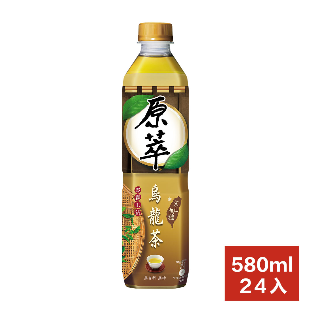 【原萃】烏龍茶（580ml × 24 入 / 箱）