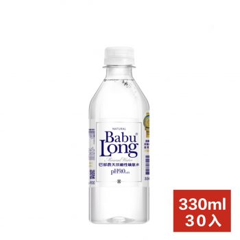 【巴部農】天然鹼性礦泉水（330ml × 30 入 / 箱）