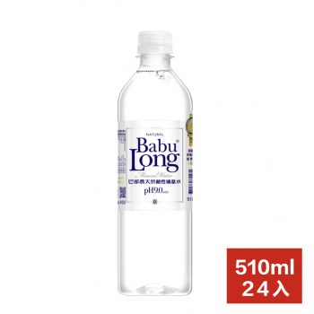 【巴部農】天然鹼性礦泉水（510ml × 24 入 / 箱）