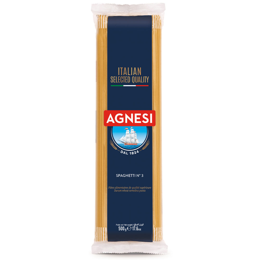 【Agnesi 安尼斯】義大利麵（500g × 2 袋）