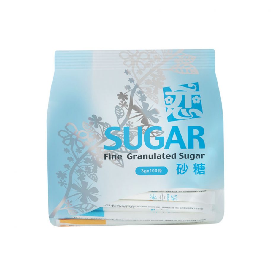【開元食品】戀砂糖包 - 長條（3g × 100 入 × 2 袋）
