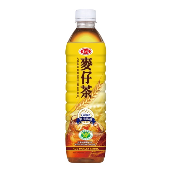 【愛之味】麥仔茶（590ml × 24 入 / 箱）