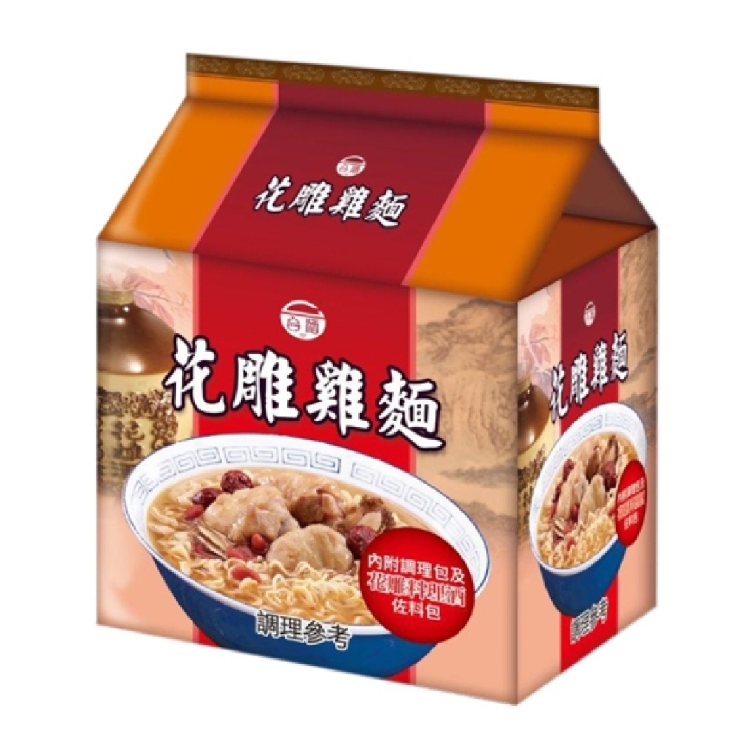 【台酒】花雕雞袋麵（3 包 × 4 袋 / 箱）