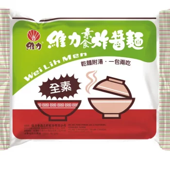 【維力】維力素食炸醬麵（5 入 × 6 袋 / 箱）