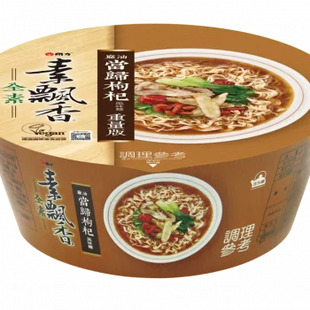 【素飄香】當歸枸杞風味麵 - 碗裝（12 碗 / 箱）
