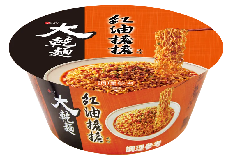 【大乾麵】紅油擔擔麵 - 碗裝（12 入 / 箱）