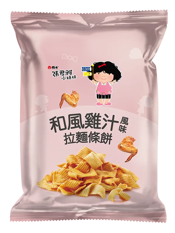 【張君雅小妹妹】和風雞汁拉麵條餅（15 入 / 箱）