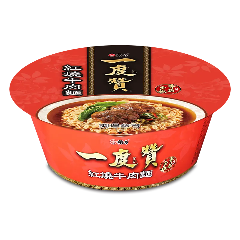 【一度贊】紅燒牛肉麵（3 入 × 4 袋 / 箱）