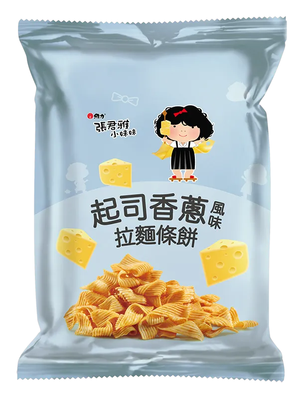 【張君雅小妹妹】起司香蔥風味拉麵條餅（15 入 / 箱）
