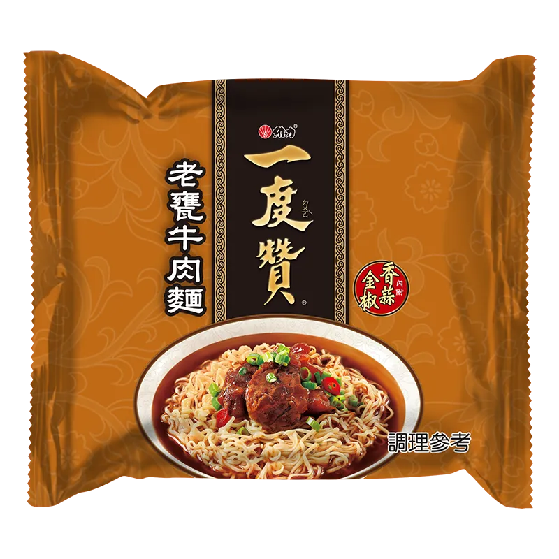 【一度贊】老甕牛肉麵（3 入 × 4 袋 / 箱）