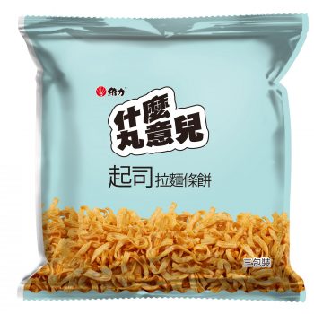 【什麼丸意兒】起司拉麵條餅（3 入 × 8 包 / 箱）