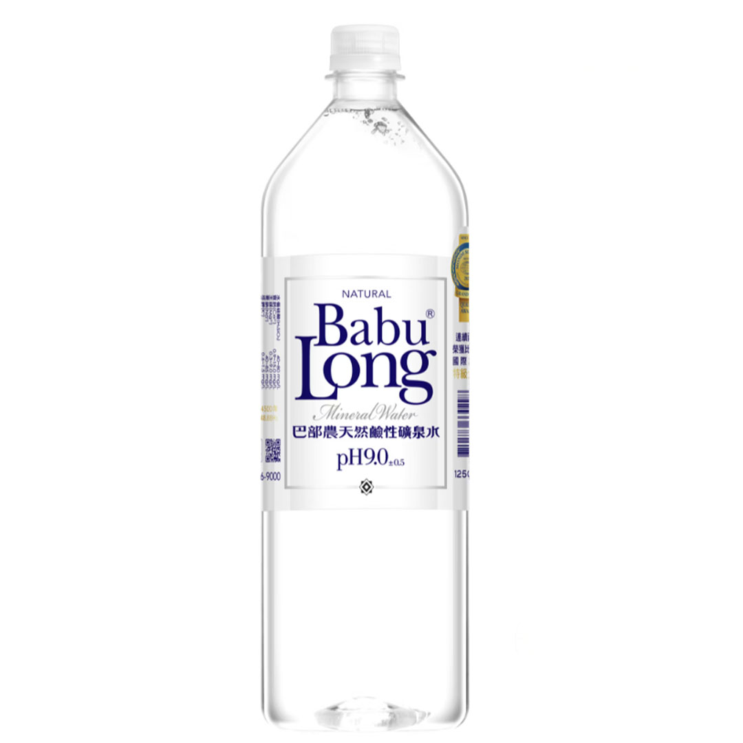 【巴部農】天然鹼性礦泉水（1250ml × 12 入 / 箱）