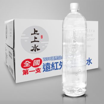 【上上水】遠紅外線天然鹼性水（1500ml × 12 入 / 箱）