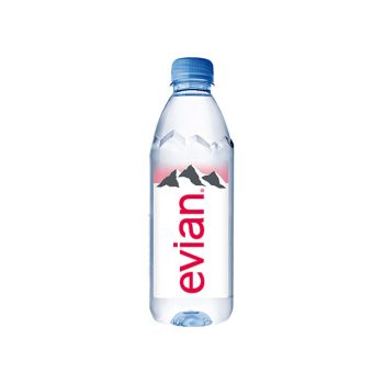 【evian】天然礦泉水寶特瓶（500ml × 24 入 / 箱）