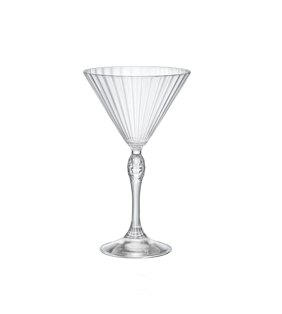 【Bormioli Rocco】美式復古雕紋馬丁尼杯(250ml × 6 入) 【Bormioli Rocco】美式復古雕紋馬丁尼杯(250ml × 6 入)
