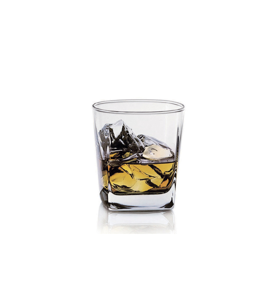 【Ocean】Plaza 方形威士忌杯(295ml × 6 入) 【Ocean】Plaza 方形威士忌杯(295ml × 6 入)