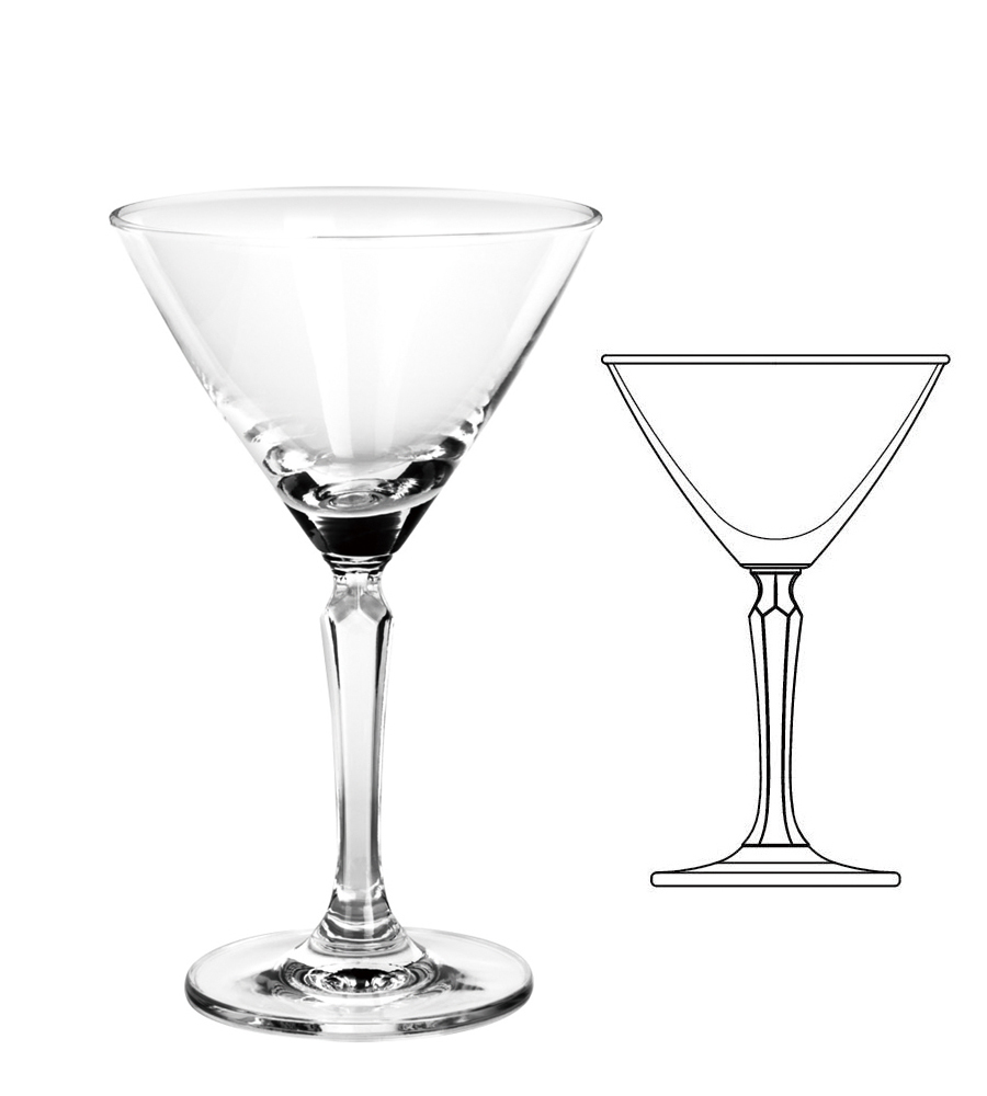 【Ocean】Connexion 馬丁尼杯(215ml × 6 入) 【Ocean】Connexion 馬丁尼杯(215ml × 6 入)