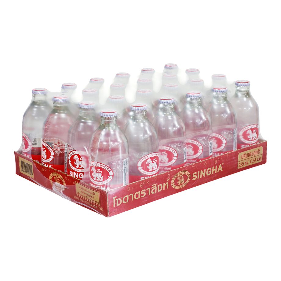 2025_泰國勝獅_蘇打水_325ml_02 【SINGHA 勝獅】氣泡水(330ml × 24 入)