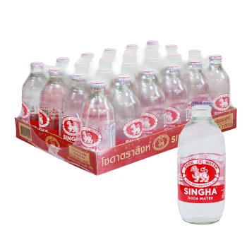 【SINGHA 勝獅】氣泡水（330ml × 24 入）