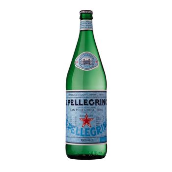 【聖沛黎洛】氣泡礦泉水玻璃瓶（1000ml × 12 入 / 箱）