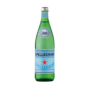 【聖沛黎洛】氣泡礦泉水玻璃瓶（750ml × 12 入 / 箱）