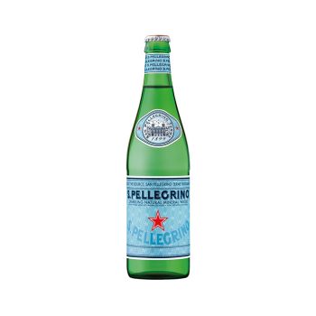 【聖沛黎洛】氣泡礦泉水玻璃瓶（500ml × 24 入 / 箱）